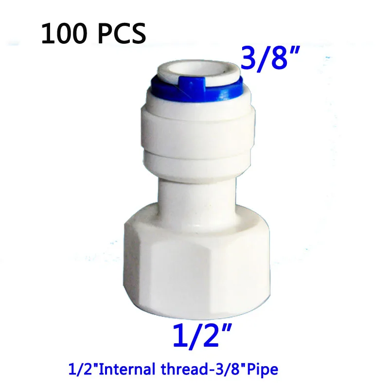100PCS 1/2" Internal thread to 3/8" Straight connector 13/8" OD Tube -1/2" BSP threaded Female Straight Quick Connection
100PCS 1/2" Internal thread to 3/8" Straight connector 13/8" OD Tube -1/2" BSP threaded Female Straight Quick Connection