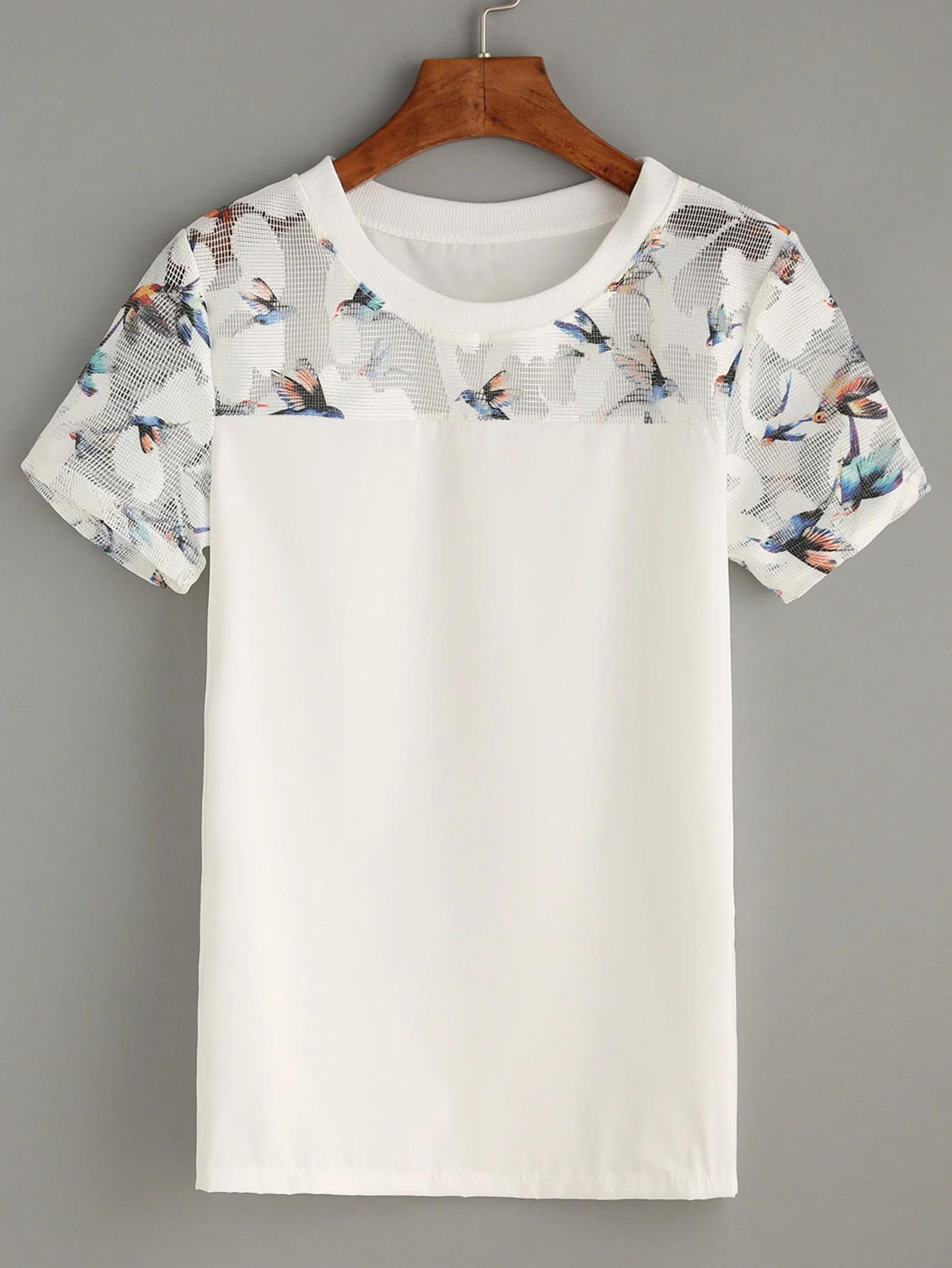 Europe United States Design Fashion Women White O Neck Short Sleeve Casual Chiffon Top Big SALE Patchwork Blouse
Europe United States Design Fashion Women White O Neck Short Sleeve Casual Chiffon Top Big SALE Patchwork Blouse