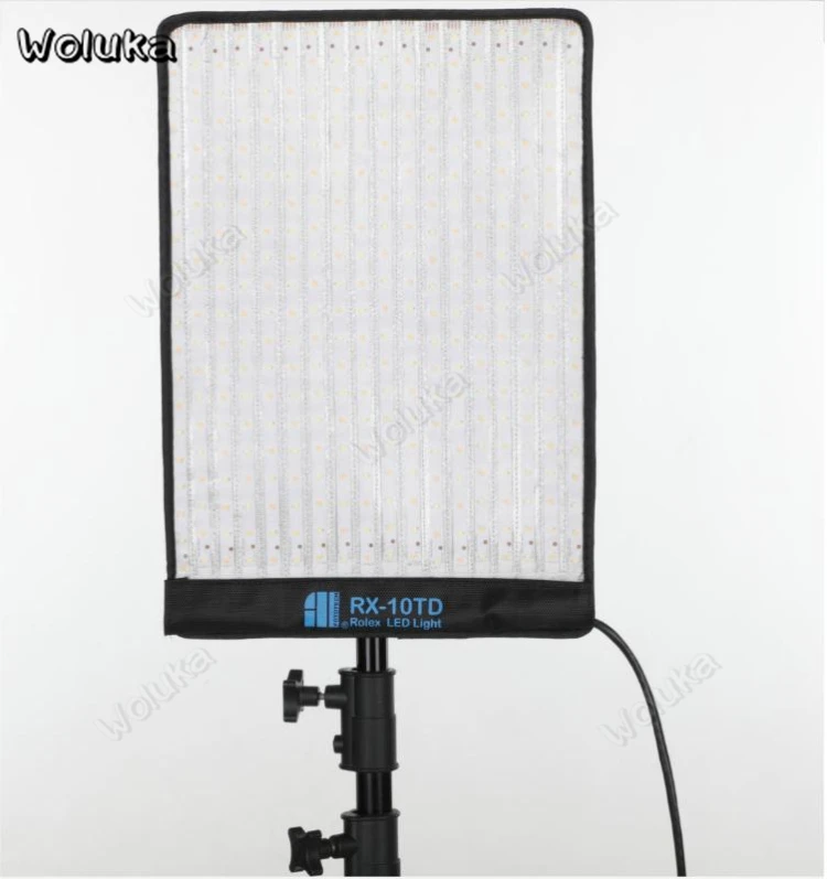 Фото RX-10TD Panel LED Photo Studio Series Roll Up Light Photographic Lamp Outdoor Video Soft Kit Film TV Color Fill CD50 T10 | Электроника