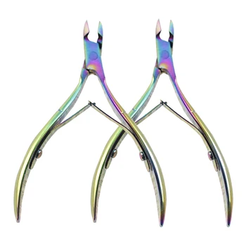 Shellhard 1Pc Rainbow Cuticle Nipper Chameleon Nail Cuticle Nipper Clipper Cutter Dead Skin Remover Manicure Pedicure Tool
Shellhard 1Pc Rainbow Cuticle Nipper Chameleon Nail Cuticle Nipper Clipper Cutter Dead Skin Remover Manicure Pedicure Tool