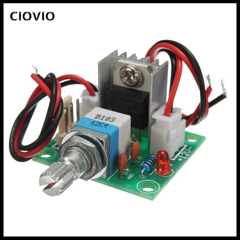 LM317 DC Linear Converter Down Voltage Regulator Board Speed Control Module