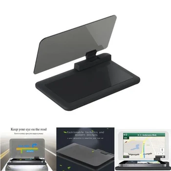 Universal HUD GPS Navigation Car Dash Mount Cell Phone Holder Reflective Film Vehicle HUD Smartphone Holder Mount for iPhone
Universal HUD GPS Navigation Car Dash Mount Cell Phone Holder Reflective Film Vehicle HUD Smartphone Holder Mount for iPhone
