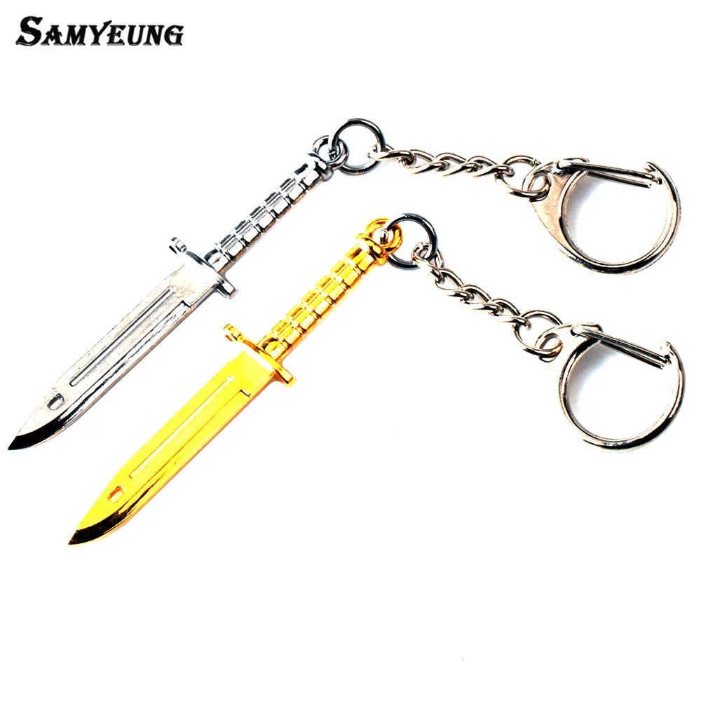 Samyeung CS GO M9 Key Chains for Male Gold Knife Metal Keychains Bag Key Holder Key Ring Cover Keying Porte Clef Wholesale
Samyeung CS GO M9 Key Chains for Male Gold Knife Metal Keychains Bag Key Holder Key Ring Cover Keying Porte Clef Wholesale