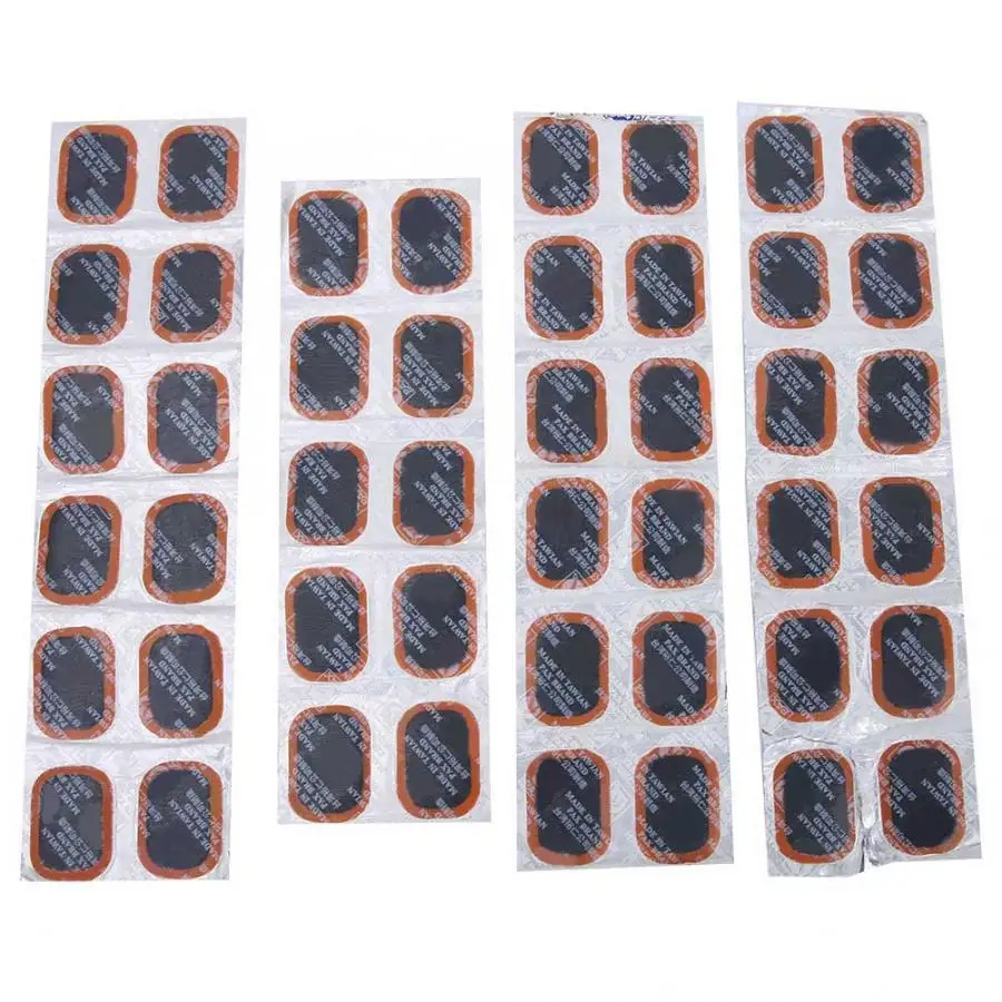 48 Pcs Motor Bicycle Tyre Tire Inner Tube Puncture Round Bike Tire PVC Patch Piece Cycling Puncture Repair Tools Kits
48 Pcs Motor Bicycle Tyre Tire Inner Tube Puncture Round Bike Tire PVC Patch Piece Cycling Puncture Repair Tools Kits