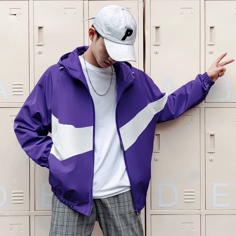 2018 HongKong Autumn Newest Men's Fashion Tide High Street Splice Pattern Even Hat Loose Casual Solid Color Jackets Coats S-5XL
2018 HongKong Autumn Newest Men's Fashion Tide High Street Splice Pattern Even Hat Loose Casual Solid Color Jackets Coats S-5XL