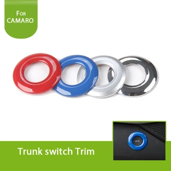 1Pcs Red/Blue/Chrome/Silver Rear Trunk Button Frame Outlet Ring Bezel Decoration Trim Cover Sticker For Chevrolet Camaro 2017+
1Pcs Red/Blue/Chrome/Silver Rear Trunk Button Frame Outlet Ring Bezel Decoration Trim Cover Sticker For Chevrolet Camaro 2017+