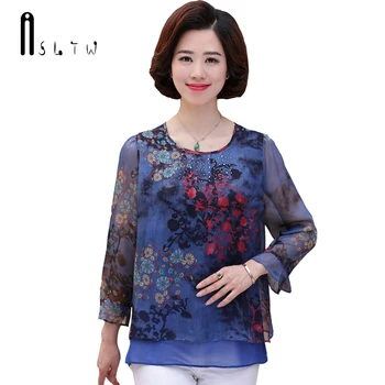 ASLTW Women Blouses Summer 2017 New Plus Size Blusas Nine Quarter Sleeve Women's Shirt O Neck Chiffon Blouse Top Female
ASLTW Women Blouses Summer 2017 New Plus Size Blusas Nine Quarter Sleeve Women's Shirt O Neck Chiffon Blouse Top Female