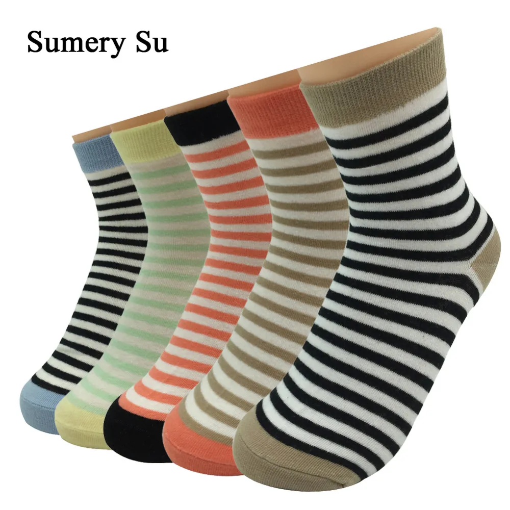 Sumery Su Cotton Socks Female Striped Candy Color Casual Short Ladies Socks Sexy Women Valentine's Gift Meias 5 Pairs/Lot
Sumery Su Cotton Socks Female Striped Candy Color Casual Short Ladies Socks Sexy Women Valentine's Gift Meias 5 Pairs/Lot
