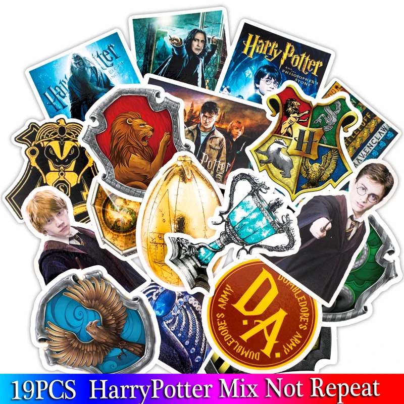 19PCS Pack Cartoon Harry Stickers Set Funny Anime Stickers For Kids Luggage Skateboard Laptop Fashion Stickers For Children
19PCS Pack Cartoon Harry Stickers Set Funny Anime Stickers For Kids Luggage Skateboard Laptop Fashion Stickers For Children