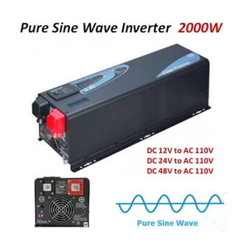 Pure Sine Wave Inverter Solar Power Inverter 4000/5000/6000W 24V/48V DC Split Phase
Pure Sine Wave Inverter Solar Power Inverter 4000/5000/6000W 24V/48V DC Split Phase