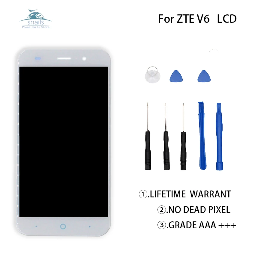 High Quality For ZTE Blade X7 D6 V6 LCD Display Touch Screen Digitizer For ZTE Blade X7 V6 T660 T663 LCD Screen LCD Free Tools
High Quality For ZTE Blade X7 D6 V6 LCD Display Touch Screen Digitizer For ZTE Blade X7 V6 T660 T663 LCD Screen LCD Free Tools