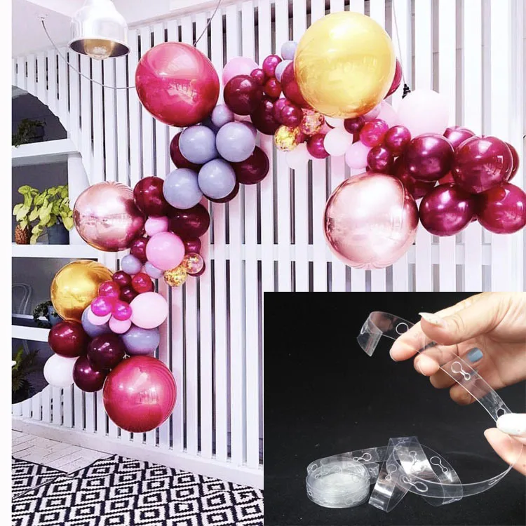 5-meter Plastic Balloon Chain for Wedding Party DECOR Attach Balloons To Ceiling Wall Wedding Party Birthday Backdrop Decor
5-meter Plastic Balloon Chain for Wedding Party DECOR Attach Balloons To Ceiling Wall Wedding Party Birthday Backdrop Decor