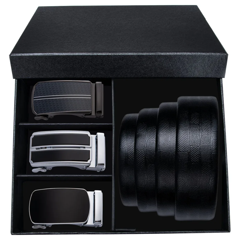 2018 New Arrival Mens Belt For Men Top Quality 3PCS Automatic Buckle Male 110-160CM Black Strap Genuine Leather Belt With Box
2018 New Arrival Mens Belt For Men Top Quality 3PCS Automatic Buckle Male 110-160CM Black Strap Genuine Leather Belt With Box