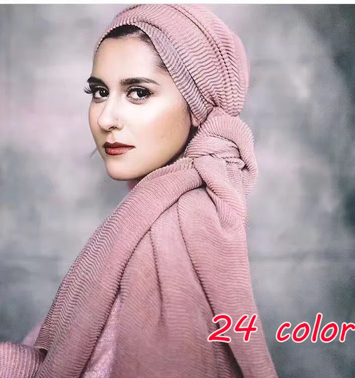 2017 Popular ladies Ripple wrinkle scarf shawl wrap raised grain drape muslim headband viscose autumn scarves 20 color 10pcs/lot
2017 Popular ladies Ripple wrinkle scarf shawl wrap raised grain drape muslim headband viscose autumn scarves 20 color 10pcs/lot