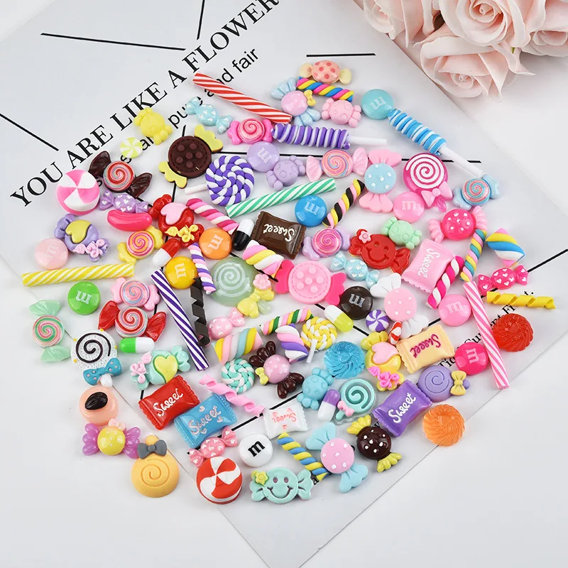 10Pcs DIY Crystal Slime Supplies Accessories Phone Case Decoration for Slime Filler Miniature Resin Cake Flowers Candy Chocolate
10Pcs DIY Crystal Slime Supplies Accessories Phone Case Decoration for Slime Filler Miniature Resin Cake Flowers Candy Chocolate