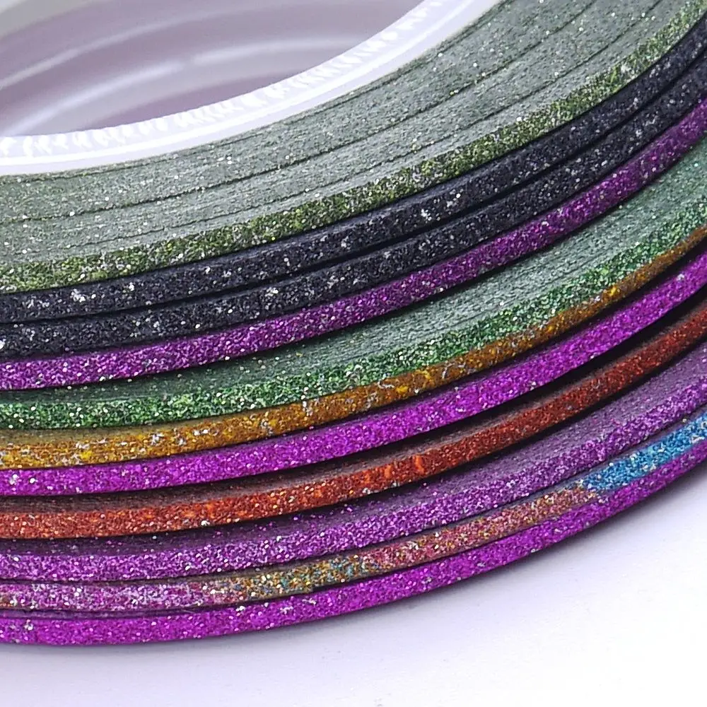 10Rolls Matte Glitter Nail Striping Tape Set 1mm Line Multi Color Styling Tool Nail Art Transfer Sticker Nail Art Decals Kit
10Rolls Matte Glitter Nail Striping Tape Set 1mm Line Multi Color Styling Tool Nail Art Transfer Sticker Nail Art Decals Kit