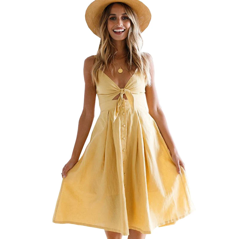 New Summer Sexy Spaghetti Strap A-Line Dress Women Empire Sleeveless V-Neck Dresses Evening Party Dresses Vestidos Female Mw270
New Summer Sexy Spaghetti Strap A-Line Dress Women Empire Sleeveless V-Neck Dresses Evening Party Dresses Vestidos Female Mw270