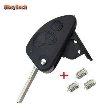 OkeyTech for Alfa 3 Button Flip Folding Remote Key Shell Cover Case Uncut Blade For Alfa Romeo 147 156 GT With 3pcs Micro Switch
OkeyTech for Alfa 3 Button Flip Folding Remote Key Shell Cover Case Uncut Blade For Alfa Romeo 147 156 GT With 3pcs Micro Switch