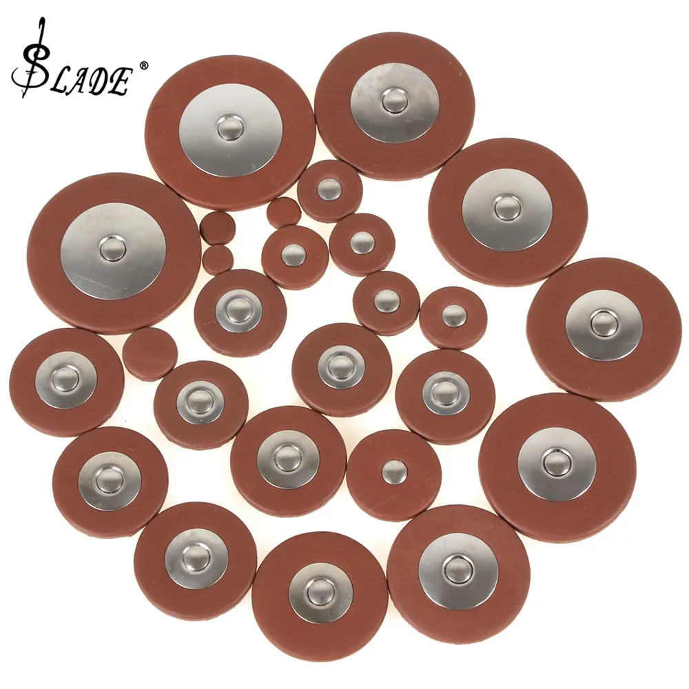 25Pcs 4.8mm Thickness Professional Dutable Orange Leather Pads for Alto Saxophone
25Pcs 4.8mm Thickness Professional Dutable Orange Leather Pads for Alto Saxophone