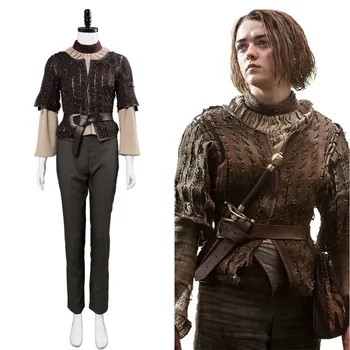 GOT Arya Stark Costume Cosplay Hot TV Series Halloween Cosplay Costumes Custom Made
GOT Arya Stark Costume Cosplay Hot TV Series Halloween Cosplay Costumes Custom Made