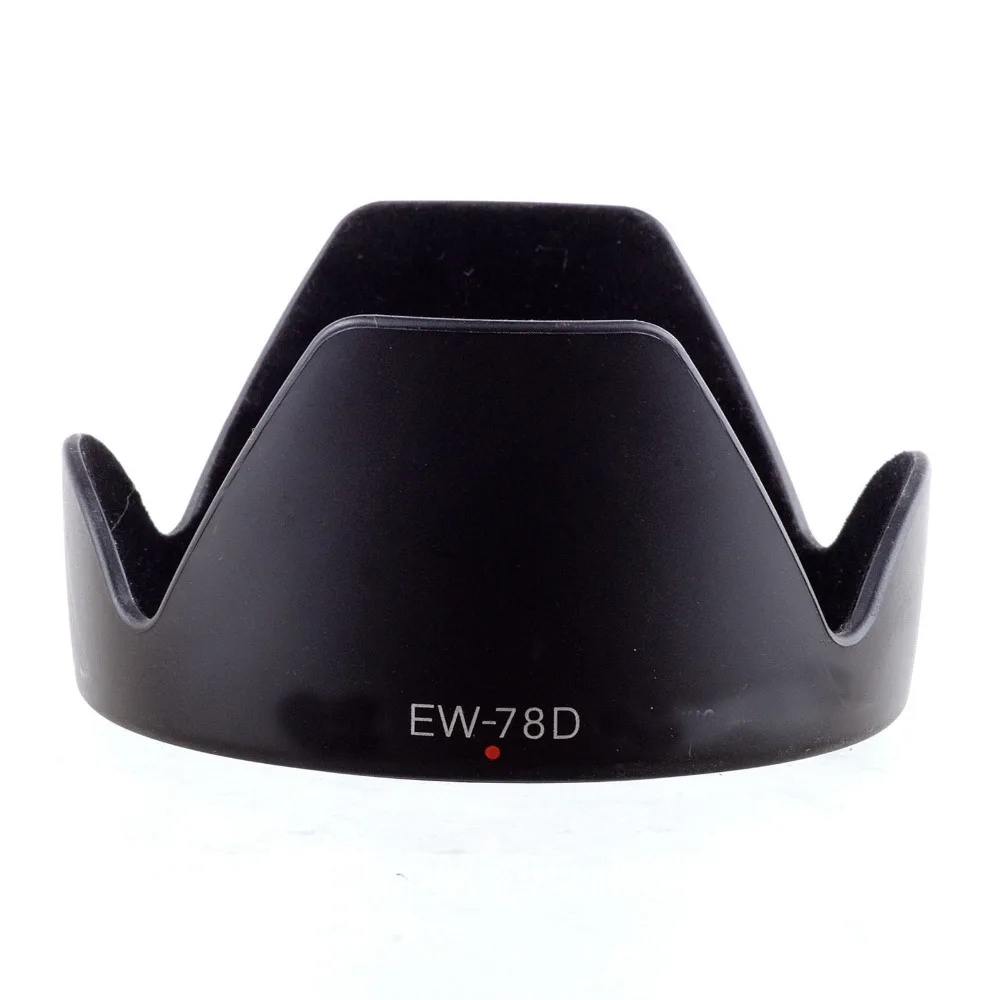 Petal Shape EW78D EW-78D Lens hood for Canon 550D 60D 500D 50D 7D camera 18-200 28-200mm lens
Petal Shape EW78D EW-78D Lens hood for Canon 550D 60D 500D 50D 7D camera 18-200 28-200mm lens