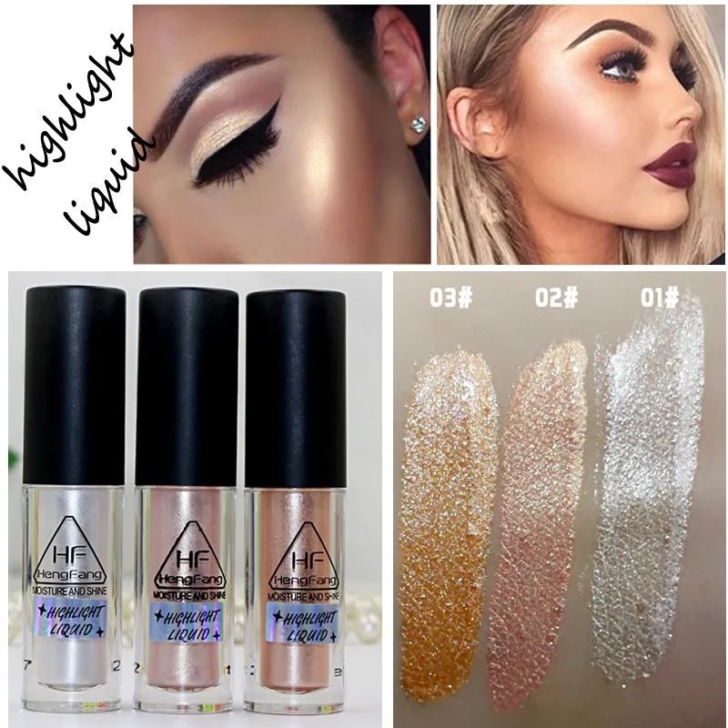 6PCS/LOT Hengfang Face Highlighter Waterproof Contour Make Up Glitter Brighten Shimmer Glow Liquid Highlighters Makeup
6PCS/LOT Hengfang Face Highlighter Waterproof Contour Make Up Glitter Brighten Shimmer Glow Liquid Highlighters Makeup
