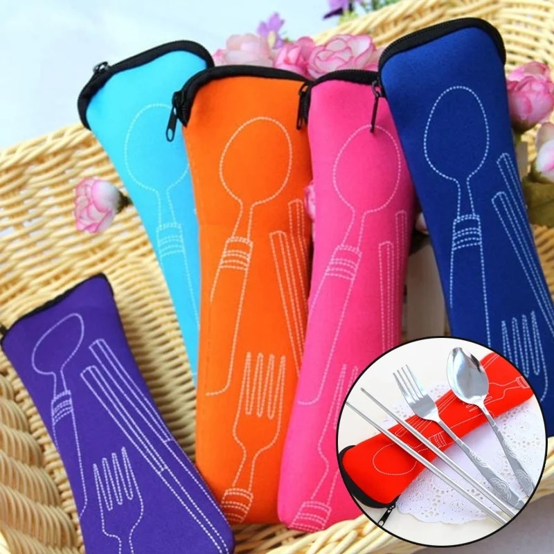 Outdoor Portable Tableware Three-piece Set Canteen Lunch Environmentally Friendly Stainless Steel Chopsticks Spoon Fork
Outdoor Portable Tableware Three-piece Set Canteen Lunch Environmentally Friendly Stainless Steel Chopsticks Spoon Fork