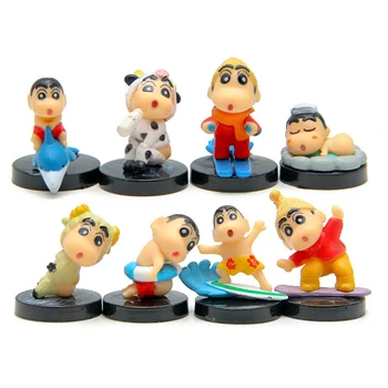 8pcs/lot Action Figure Toys Doll Collectible Model Toy Gifts for Kids PVC Cute Figures Anime Crayon Shin-chan Small White Dog
8pcs/lot Action Figure Toys Doll Collectible Model Toy Gifts for Kids PVC Cute Figures Anime Crayon Shin-chan Small White Dog