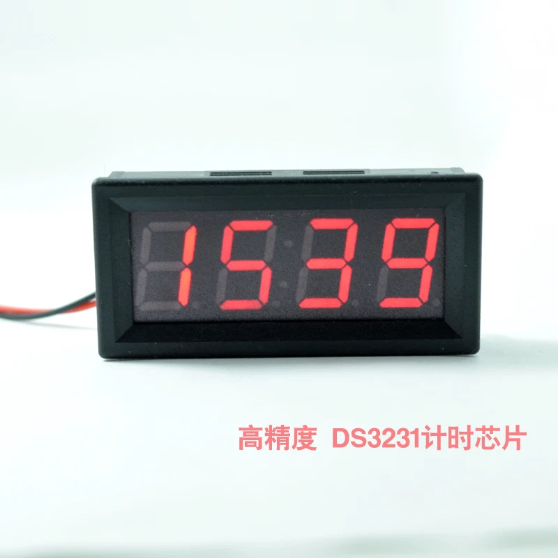 0.56" Digital DC5~60v Voltmeter Temperature SCM Clock DIY for Automative usage with red color,single temperature
0.56" Digital DC5~60v Voltmeter Temperature SCM Clock DIY for Automative usage with red color,single temperature