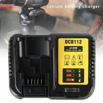 Battery Charger For 100V-240V Li-Ion For DeWalt DCB115/DCB118/ DCB120/DCB127 Fast Power Charging Digital LCD Display
Battery Charger For 100V-240V Li-Ion For DeWalt DCB115/DCB118/ DCB120/DCB127 Fast Power Charging Digital LCD Display