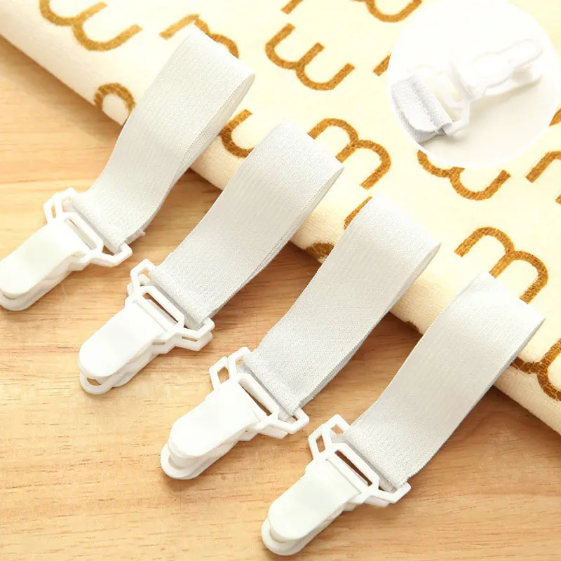 4Pcs/Set Super Useful Elastic Bed Sheet Clip Fasteners Fixing Slip-Resistant Belt Mattress Cover Blankets Grippers Holder
4Pcs/Set Super Useful Elastic Bed Sheet Clip Fasteners Fixing Slip-Resistant Belt Mattress Cover Blankets Grippers Holder