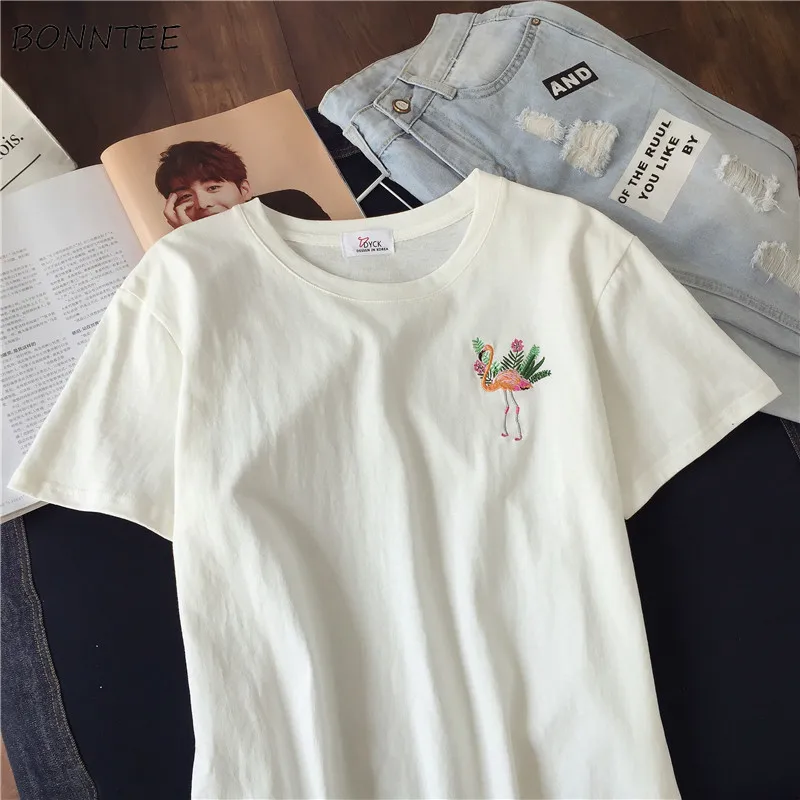T-shirts Women Korean Style Short Sleeve Lovely Trendy Harajuku All-match Womens Loose Simple Daily Summer Chic Student Casual
T-shirts Women Korean Style Short Sleeve Lovely Trendy Harajuku All-match Womens Loose Simple Daily Summer Chic Student Casual