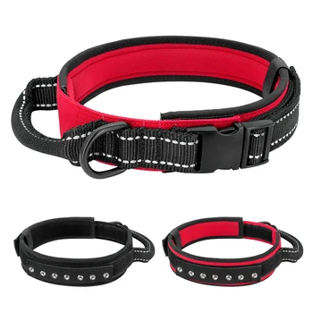 Dog Collar Reflective Nylon Training German Shepherd Collars Rhinestone Pet Collar For Medium Large Big Dogs Pitbull Terrier
Dog Collar Reflective Nylon Training German Shepherd Collars Rhinestone Pet Collar For Medium Large Big Dogs Pitbull Terrier