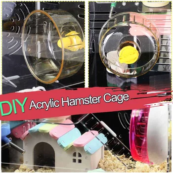 DIY Single Layer Hamster Cage Funny Guinea Pig Cage Small Pets Mice House Chinchilla Hedgehog Hamster Acrylic House 30x20x20cm
DIY Single Layer Hamster Cage Funny Guinea Pig Cage Small Pets Mice House Chinchilla Hedgehog Hamster Acrylic House 30x20x20cm