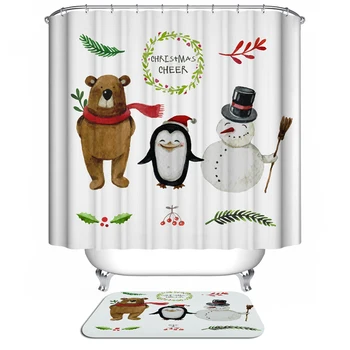 New Shower Curtain Nordic Creative Cartoon Scenic Simple modern Pattern Home decor Shower Curtain Waterproof Bathroom Fabric
New Shower Curtain Nordic Creative Cartoon Scenic Simple modern Pattern Home decor Shower Curtain Waterproof Bathroom Fabric