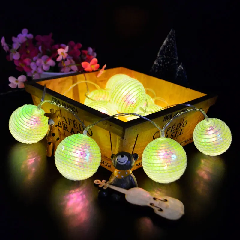 Squamiform Ball Led string light christmas garden holiday pendant Garland Wedding decoration fairy lights party
Squamiform Ball Led string light christmas garden holiday pendant Garland Wedding decoration fairy lights party