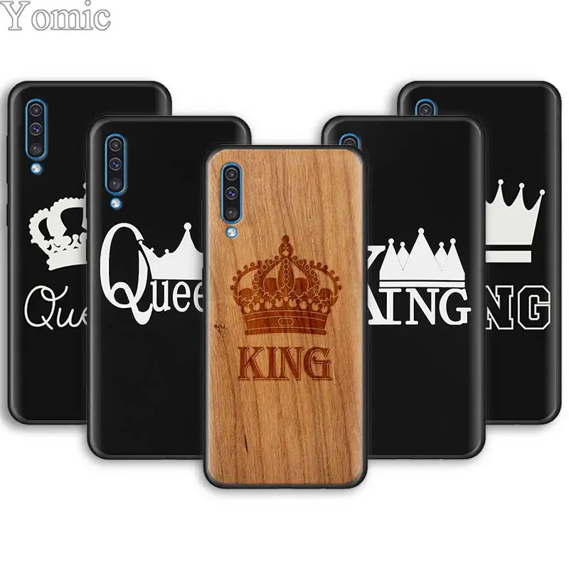 King Queen Crown Soft Phone Cases for Samsung Galaxy A10 A20 A30 A40 A50 A70 A6 A7 A8 Plus A9 M30 M20 Black Case Cover
King Queen Crown Soft Phone Cases for Samsung Galaxy A10 A20 A30 A40 A50 A70 A6 A7 A8 Plus A9 M30 M20 Black Case Cover