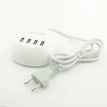 1pcs EU 4-Port Fast USB Charging Power Strip Adapter Wall Travel Desktop Charger Hub
1pcs EU 4-Port Fast USB Charging Power Strip Adapter Wall Travel Desktop Charger Hub