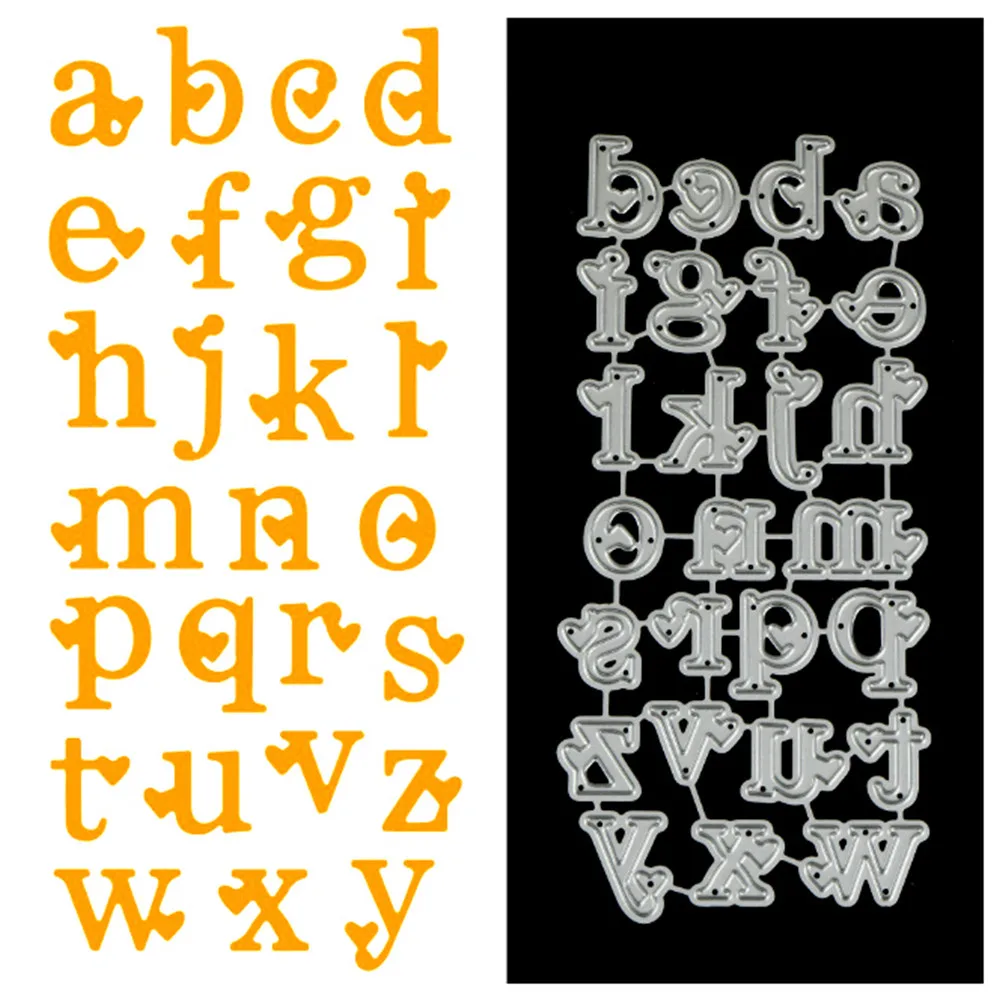 26Pcs Alphabet Number And Letter Die Cuts,Metal Die Cutting Dies in Scrapbooking Embossing Folder For Big Shot Cutting Machine
26Pcs Alphabet Number And Letter Die Cuts,Metal Die Cutting Dies in Scrapbooking Embossing Folder For Big Shot Cutting Machine