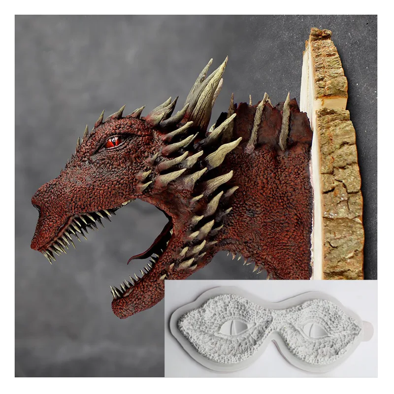 Feihuan 1pcs Dinosaur eyes cake silicone mold fondant mold cake decorating tools chocolate gumpaste mold FM1845
Feihuan 1pcs Dinosaur eyes cake silicone mold fondant mold cake decorating tools chocolate gumpaste mold FM1845