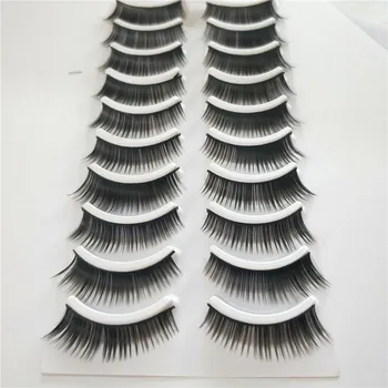 3D Natural Black False Eyelashes Handmade Long Eyelash Extension Makeup 80 Pairs
3D Natural Black False Eyelashes Handmade Long Eyelash Extension Makeup 80 Pairs