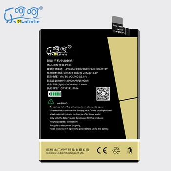 2019 NEW LEHEHE BLP633 Battery for Oneplus 3T 1+3T High Capacity 4000mAh Cell Phone Replacement Batteries with Tools Gifts
2019 NEW LEHEHE BLP633 Battery for Oneplus 3T 1+3T High Capacity 4000mAh Cell Phone Replacement Batteries with Tools Gifts