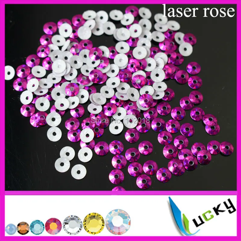 4mm Super Shiny Hot Fix Spangle Sequin Heat Sequin With Hole LASER ROSE color Strong glue
4mm Super Shiny Hot Fix Spangle Sequin Heat Sequin With Hole LASER ROSE color Strong glue