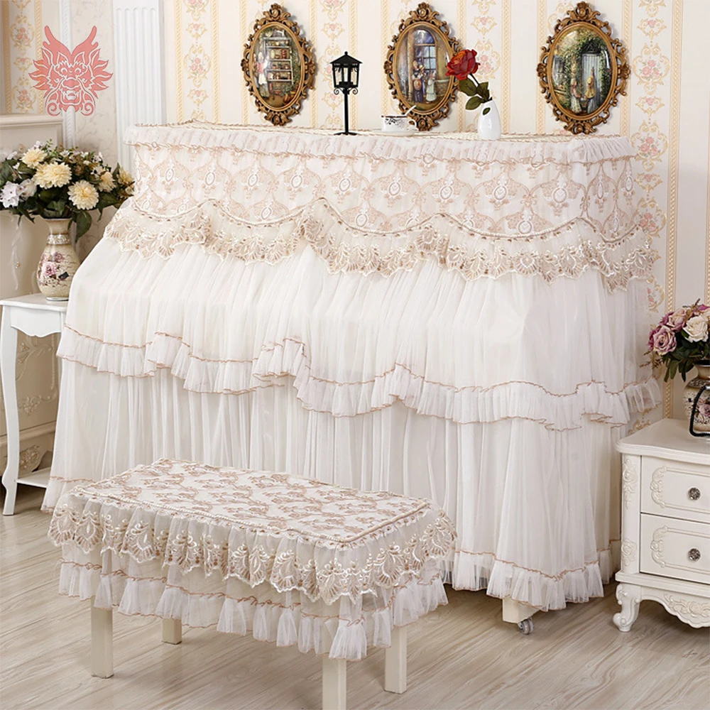 Palace style floral embroidery mesh lace upright piano cover dust proof piano stool cover hosse tabouret cache poussiere SP5277
Palace style floral embroidery mesh lace upright piano cover dust proof piano stool cover hosse tabouret cache poussiere SP5277