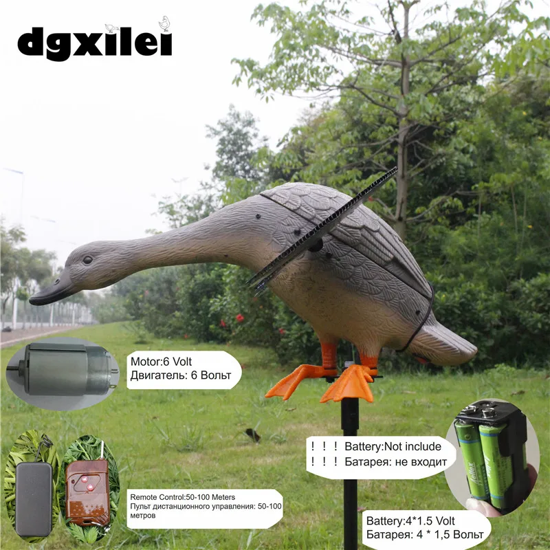 2017 Free Shipping Dc 6V Duck Hunting Decoy Duck Decoys For Hunting Item Hunting Duck Decoy Tackles With Magnet Spinning Wings
2017 Free Shipping Dc 6V Duck Hunting Decoy Duck Decoys For Hunting Item Hunting Duck Decoy Tackles With Magnet Spinning Wings