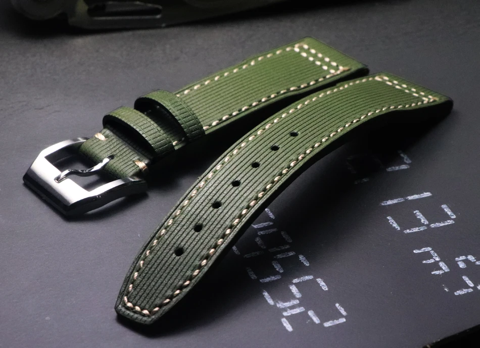 20 21 22mm luxury Handmade Watch Strap Army Green Luxury brands Watchbands Calfskin Wristband For IWC Brand watch accessories
20 21 22mm luxury Handmade Watch Strap Army Green Luxury brands Watchbands Calfskin Wristband For IWC Brand watch accessories