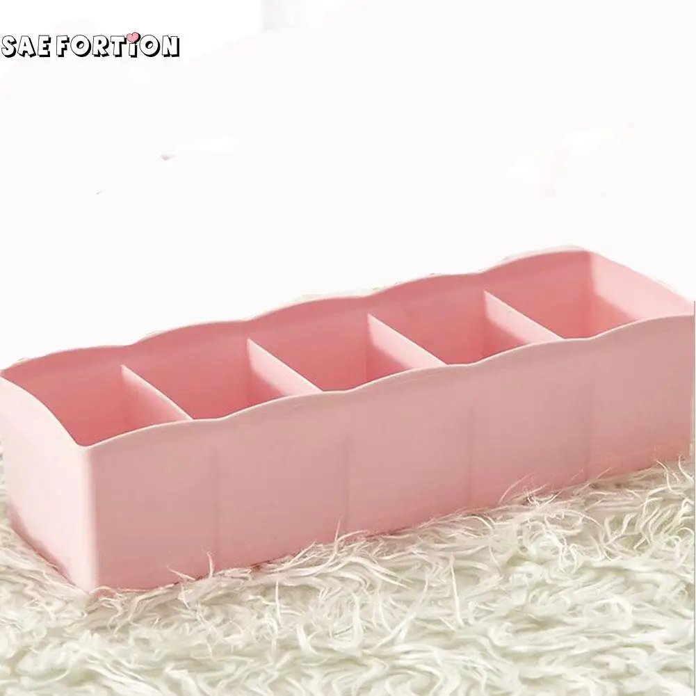 7 Colors 5 Compartment Socks Underwear Bra Tie Drawer Storage Box Clothes Organizer Case QSY1724
7 Colors 5 Compartment Socks Underwear Bra Tie Drawer Storage Box Clothes Organizer Case QSY1724
