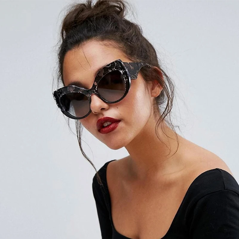 ROYAL GIRL Oversize Cat Eye Sunglasses Women Brand Designer Black Leopard Eyeglasses Men Vintage Acetate Frame Sun Glasses ss962
ROYAL GIRL Oversize Cat Eye Sunglasses Women Brand Designer Black Leopard Eyeglasses Men Vintage Acetate Frame Sun Glasses ss962