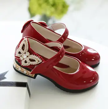Kids Girls Shoes Bowknot Rhinestone Leather Shoes School Girls Dress Sneakers Spring Autumn Wedding Party Dress Shoe For Girls 
Kids Girls Shoes Bowknot Rhinestone Leather Shoes School Girls Dress Sneakers Spring Autumn Wedding Party Dress Shoe For Girls