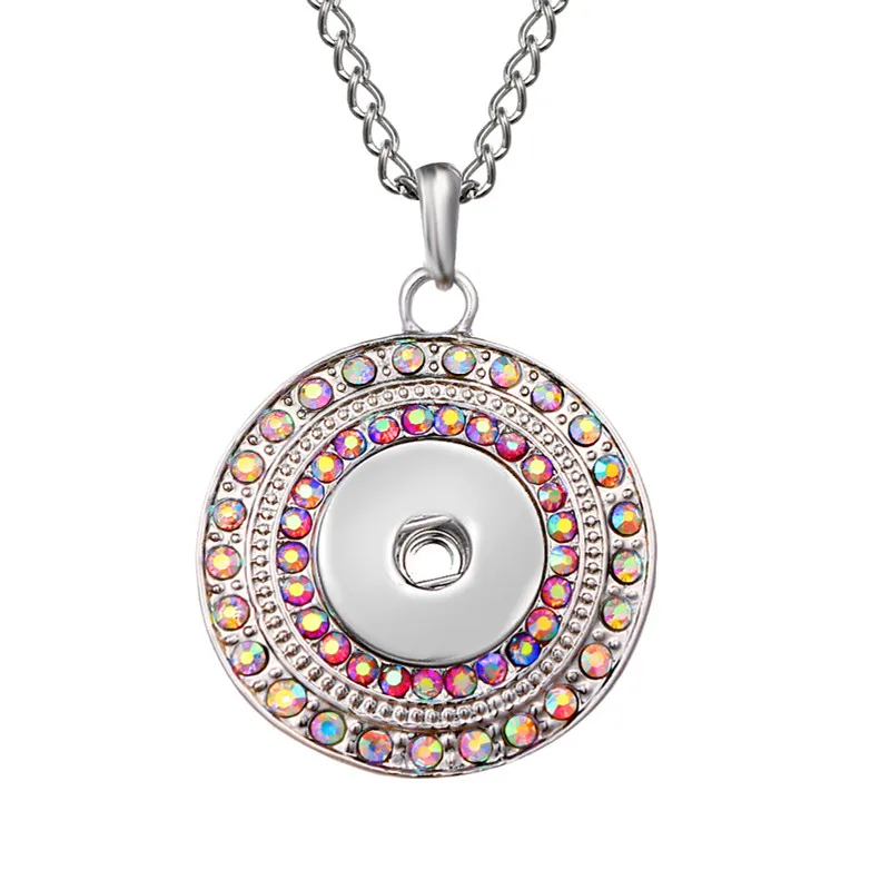 New Fashion Beauty Rhinestone Round Metal snap pendant necklace 60cm fit 18mm snap buttons snap jewelry XL0146
New Fashion Beauty Rhinestone Round Metal snap pendant necklace 60cm fit 18mm snap buttons snap jewelry XL0146